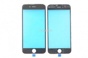 Geam cu rama si Oca pentru Iphone 6 Plus negru