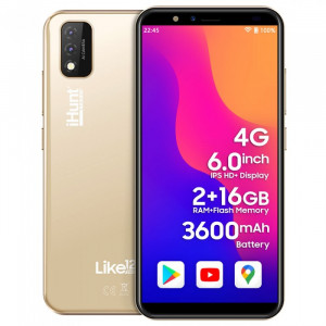 Telefon Mobil iHunt Like 12 PRO GOLD, 16GB memorie, 2GB ram, Display 6\"