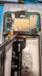 Conector placa de baza Samsung A70 A705