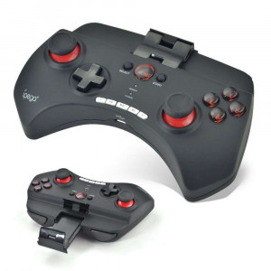 Controller telescopic joystick gamepad IPEGA PG-9025 wireless bluetooth pentru smartphone android / PC, negru PUBG
