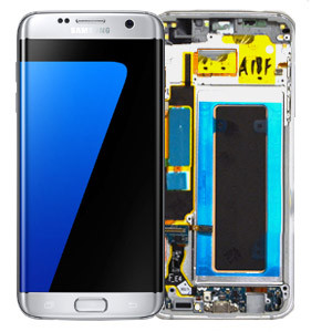 Ecran Display Samsung Galaxy S7 Edge G935f, Silver Original cu rama