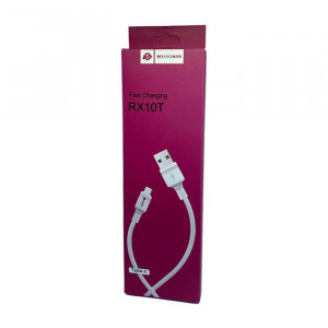 Cablu date USB Type C, RO&MAN RX10T White