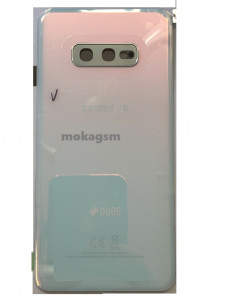 Capac spate sticla spate Samsung S10e G970 Alb Original