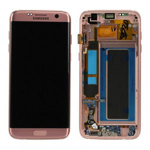Display cu touchscreen Samsung Galaxy S7 Edge G935f, Rose Gold