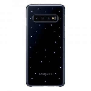 Husa Led Cover pentru Samsung Galaxy S10, Black