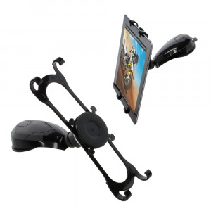 Suport auto universal Kit pentru tableta 7″-10″, IPADSUMK Black