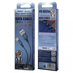 Cablu date Micro USB Micro USB 3 A 1m Grey Proda