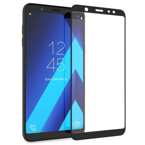Folie Sticla 5D Samsung A605 A6 Plus, J8 2018, Negru, 5D