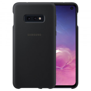Husa spate Silicone Cover Flexible Gel pentru Samsung Galaxy S10e, neagra
