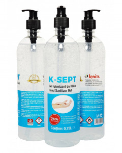 GEL Dezinfectant de Maini Igienizant K-SEPT 0.75L