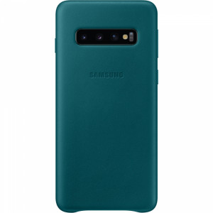 Husa Piele pentru Samsung Galaxy S10 G973f, Green