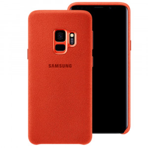 Husa Protectie Spate Samsung Alcantara Cover EF-XG960AREGWW pentru Samsung Galaxy S9 G960F