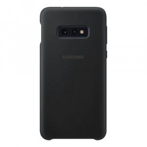 Husa spate Silicone Cover Flexible Gel pentru Samsung Galaxy S10e, neagra