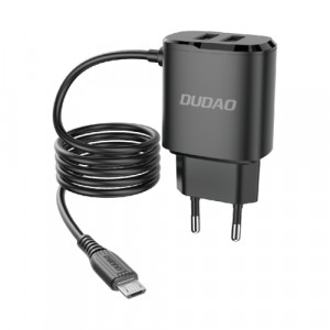 Incarcator cu cablu micro usb 12w Dudao charger 2x USB