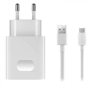 Incarcator retea Huawei AP32 White, cablu USB Type-C inclus, incarcare rapida, quick charge