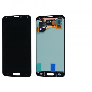 Display cu touchscreen Samsung Galaxy S5 G900F, G901F, Negru OLED