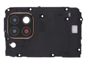 Geam Sticla camera Huawei P40 Lite antenna+camera frame+glass black