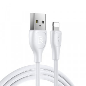 Cablu date iPhone, Remax Lesu Pro USB - 480 Mbps 2,1 A 1 m white (RC-160i white)
