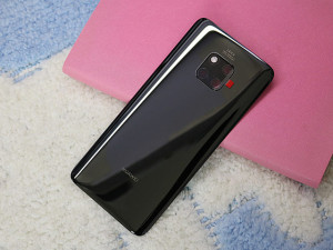 Capac baterie pentru Huawei Mate 20 Pro Negru cu Sticla Camera Compatibil