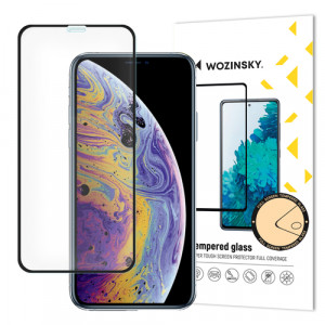 Folie sticla iPhone 11 Pro / iPhone XS / iPhone X black Wozinsky