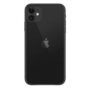 Carcasa spate sticla iPhone 11 Black Original Swap