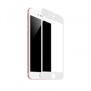 Folie Sticla 5D Full Glue iPhone 7 iPhone 8 SE 2020 Alba