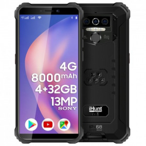 iHunt TITAN P8000 PRO 2022 Black Telefon Mobil