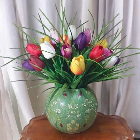 Aranjament artificial- "Spring in colors" (cod 2095)
