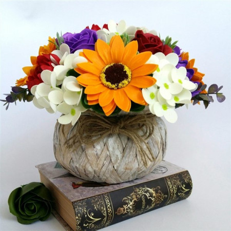 Aranjament floral "Simfonia verii" (cod 1186)