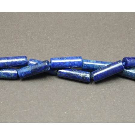 Lapis Lazuli tub, 4*13 mm