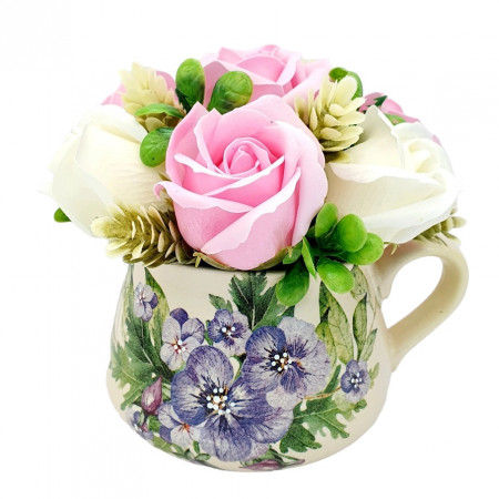 Aranjament floral artificial (cod 1903)
