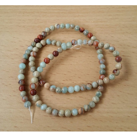 Jasper multicolor 4 mm