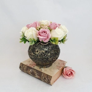 Aranjament din trandafiri de sapun "Sweet Roses"  (cod 15084