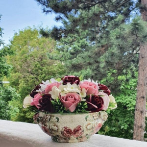 Aranjament floral "Roze" 6
