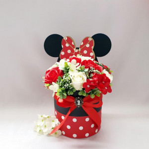 Aranjament  in cutie "Minnie Mouse" (cod 1653)24
