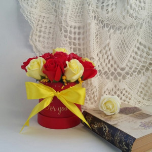  aranjament flori de sapun 39
