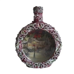 Cadouri de Craciun- Sticla handmade (cod 2317)poza2