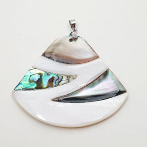 Pandantiv Paua Abalone Shell,  43*53 mm 1