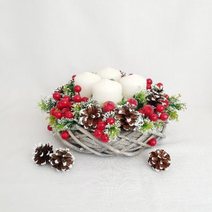 Aranjament de Advent - coronita brumata (cod 1530) 5