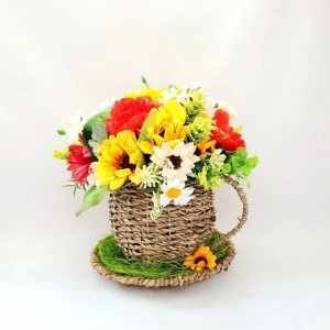 Aranjament floral in cos de nuiele (cod 16012)