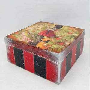 Poza cutie de bijuterii handmade 13