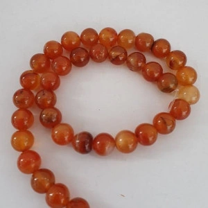 Agata rosie 10 mm