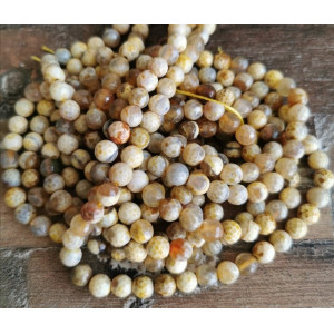 Agate crazy faceted 6 mm - Img 2
