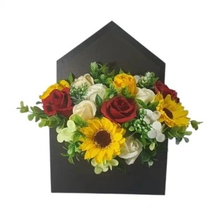 Aranjament floral-cutie plic (cod 2234)-poza101