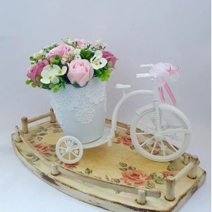 Bicicleta cu flori de sapun 1825