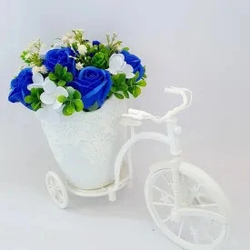 Bicicleta cu trandafiri de sapun 182633