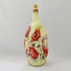 Cadouri handmade- sticla 750 ml "Maci"44