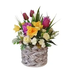 Aranjament artificial de primavara(cod 2352)poza1