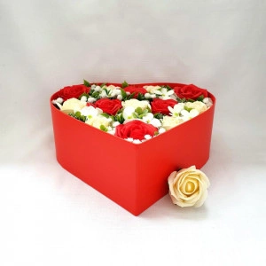 Aranjament floral- inima rosie (cod 1618)-1