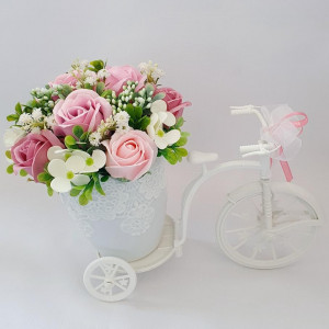 Bicicleta cu flori de sapun 18251